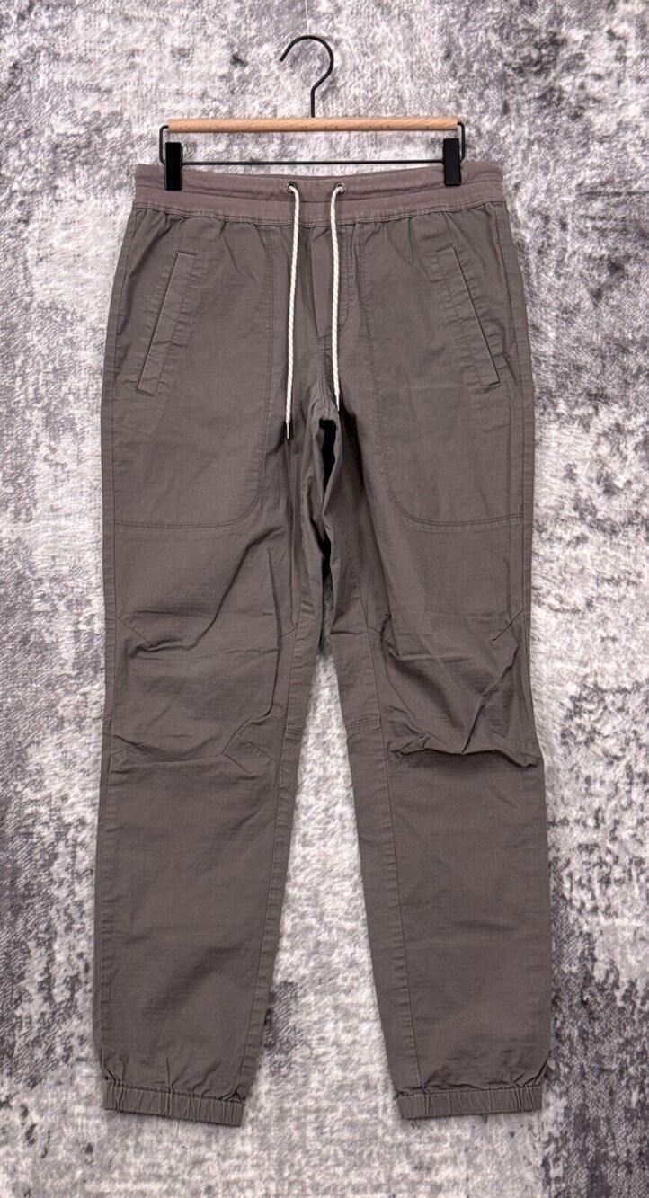 Vuori Pants Medium x 29 Mens Ripstop Traveler Jogger In Gray
